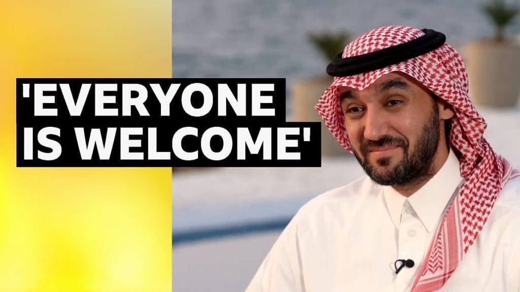 All welcome in the kingdom - Saudi sports minister

