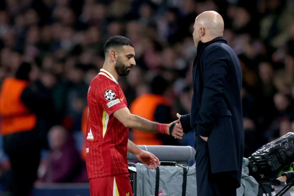 Mohamed Salah Explains Key Arne Slot Change That's Made Him Better Player 2 Slot helped bring the best out of Salah / Soccrates Images/GettyImages