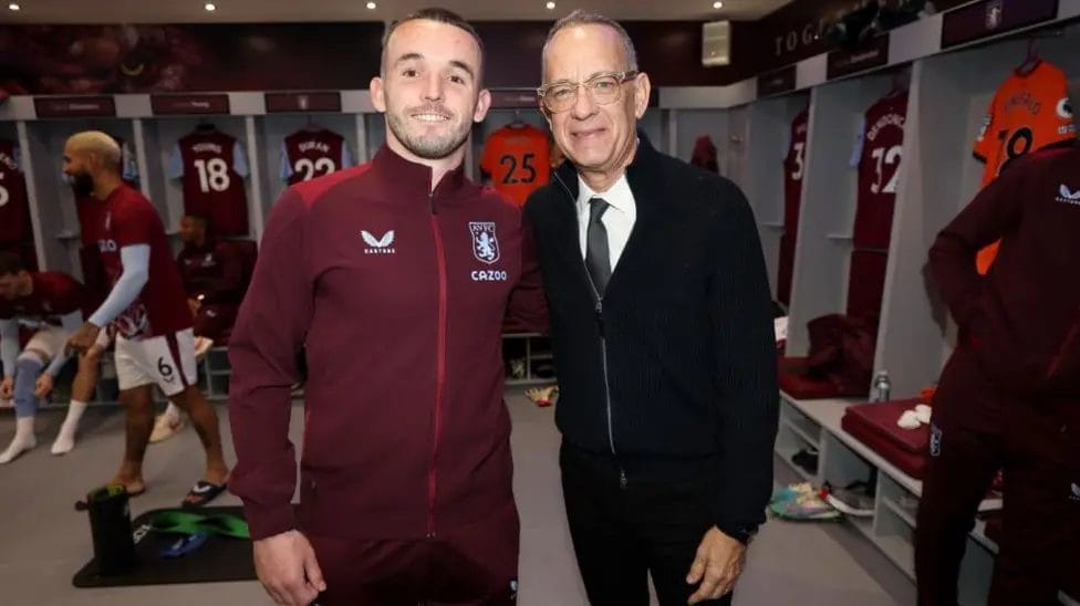 Hollywood star Tom Hanks has attended Aston Villa games


