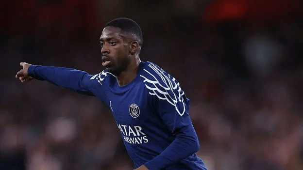 Why Arsenal can still reach Champions League final 3 Ousmane Dembele has scored eight goals in the Champions League this season
