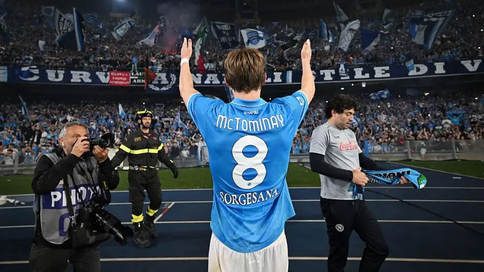 Scott McTominay has enjoyed the support of the Napoli fans all season