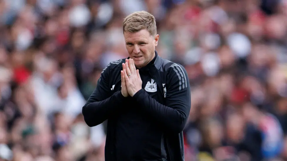 Five teams, three spots - which way will race for Champions League go? 1 Eddie Howe is hoping to take Newcastle back into the Champions League