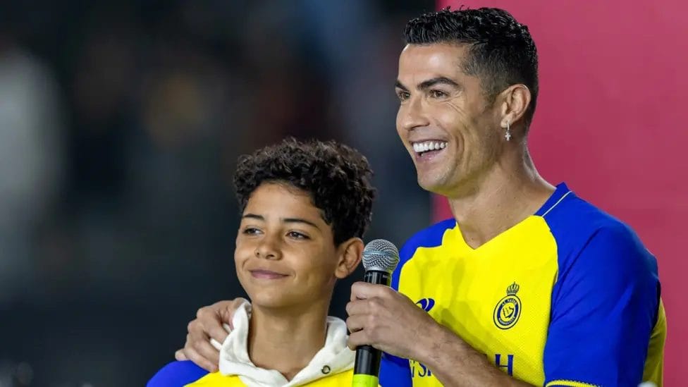 Ronaldo's son gets first Portugal Under-15s call-up 1 Cristiano Ronaldo and his son are both at Al-Nassr