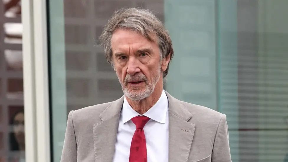Man Utd co-owner Ratcliffe 'loses quarter of total wealth' 1 Sir Jim Ratcliffe's time at Manchester United has drawn criticism after the club raised ticket prices and made two rounds of redundancies