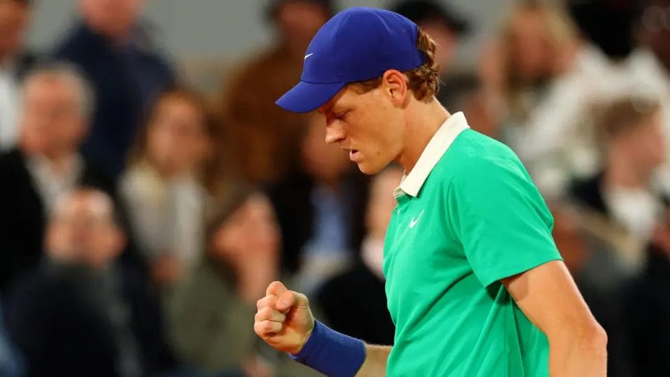 Jannik Sinner reached the semi-finals at Roland Garros in 2024