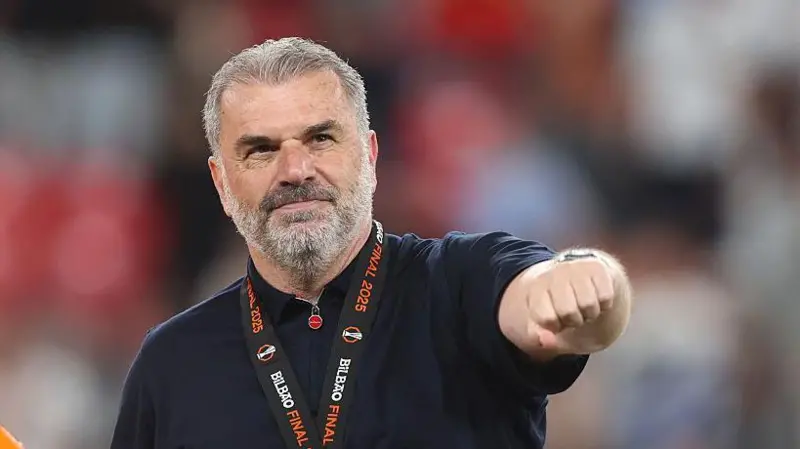 Postecoglou is coming to the end of his second season at Tottenham
