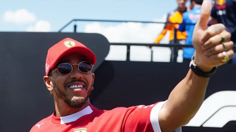Fourth place in Imola equalled Lewis Hamilton's best finish in a grand prix this season