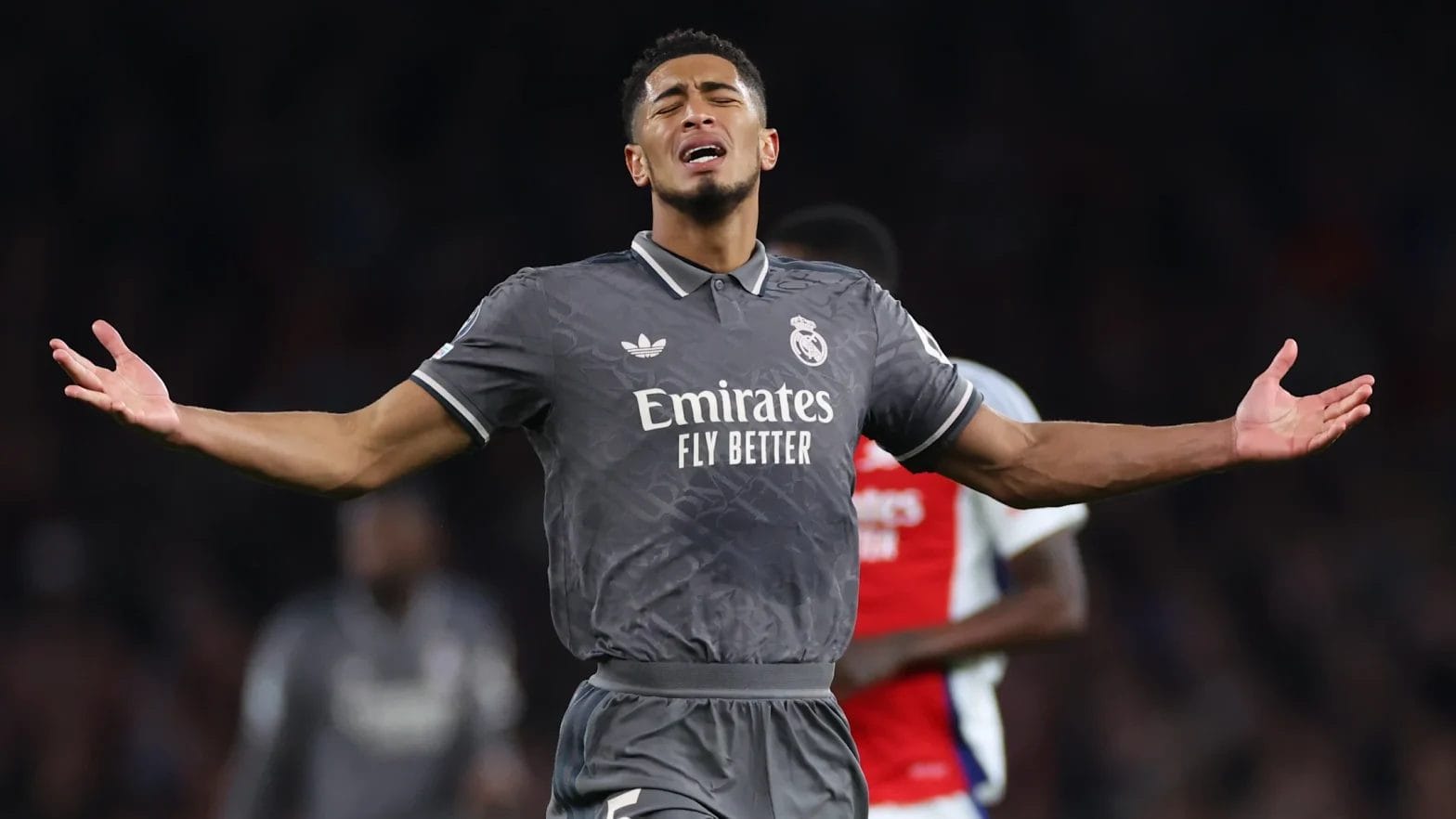 Real Madrid Plan Shoulder Surgery for Jude Bellingham 1 Jude Bellingham has been struggling with a long-term shoulder injury / Marc Atkins/GettyImages