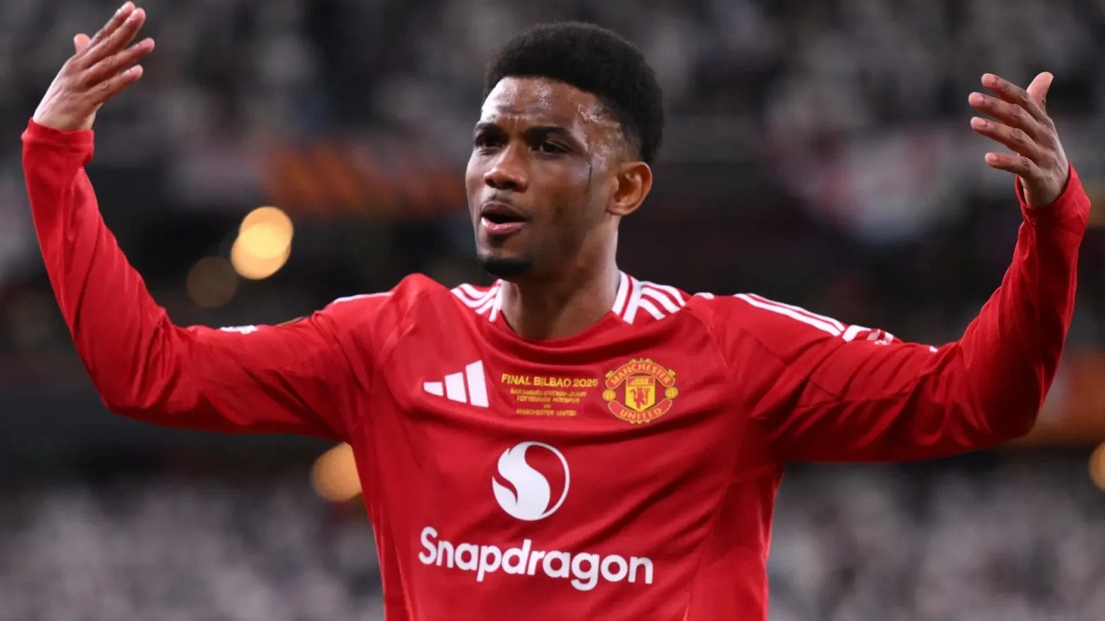 Manchester United endured more misery during the first game of their post-season trip to Asia, with Amad Diallo giving supporters the middle finger.