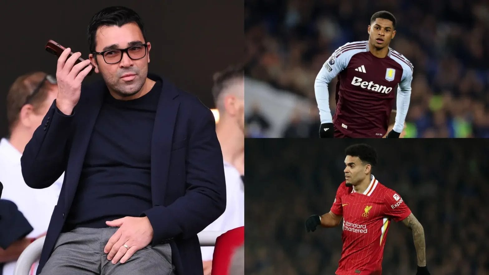 Barcelona sporting director Deco has confirmed that the Catalan club are interested in Liverpool's Luis Diaz and Manchester United's Marcus Rashford.