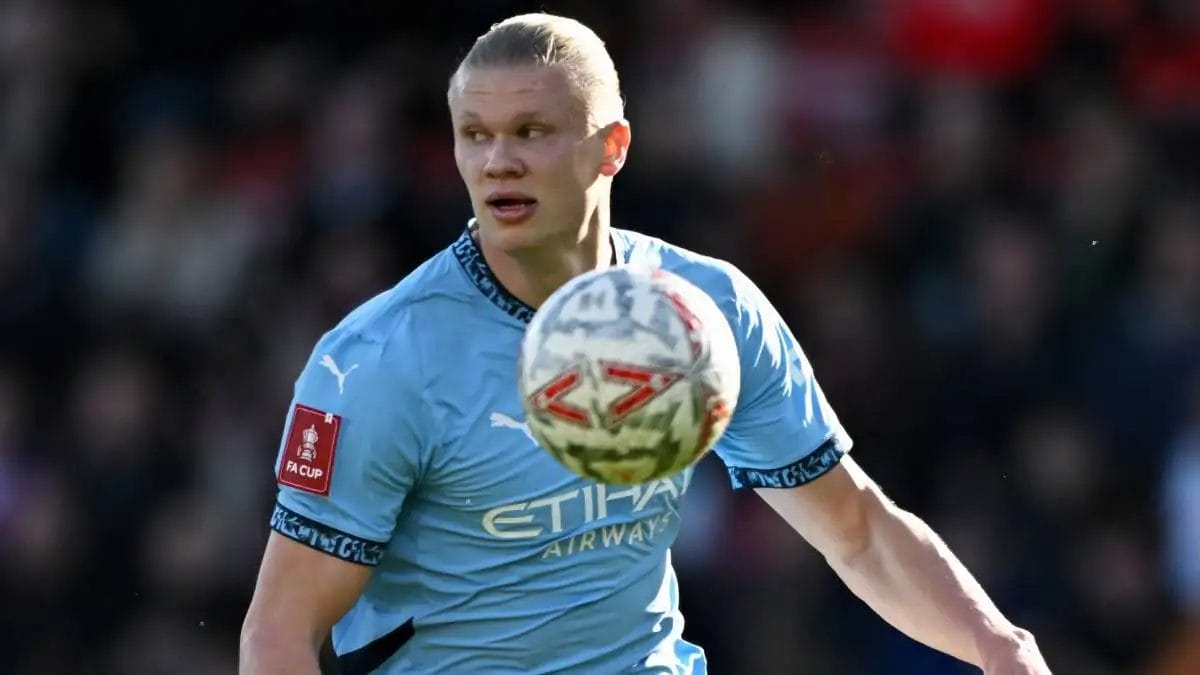Joan Laporta has opened the door to Barcelona signing Erling Haaland, suggesting a future deal for the Manchester City striker is not "impossible".