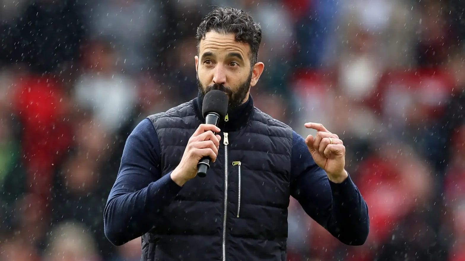 Ruben Amorim promised Manchester United fans that "good days are coming" as he apologised for his side's "disaster" of a season.