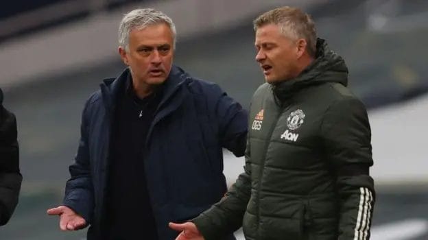 Solskjaer on Besiktas, Man Utd, Maguire & McTominay 5 Mourinho and Solskjaer last met in 2021 when the Portuguese was manager of Tottenham