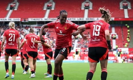 United Book Champions League Return After Old Trafford Thriller Against City 2 Manchester United Women clinched Champions League football