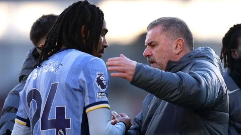 How Spence went from serial outcast to unlikely Spurs stalwart 6 Ange Postecoglou gave Spence his first Spurs league start against Southampton in December 2024 - two and a half years after he joined the club