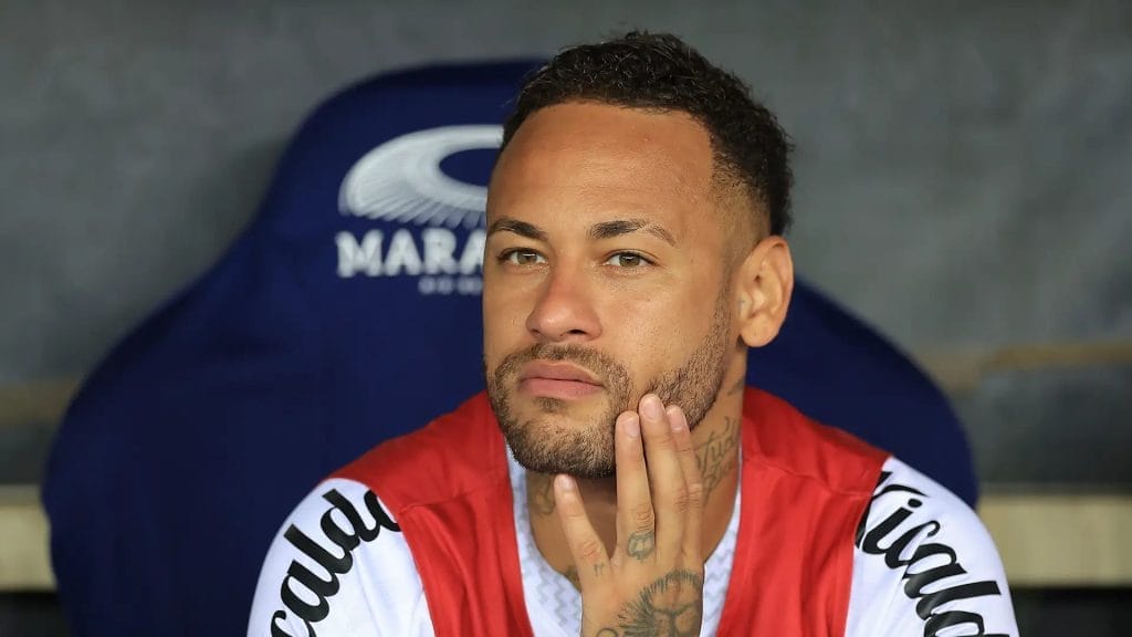 Neymar Could Have Just Three Games Left in a Santos Shirt After Casting His Future Into Doubt 3 Fluminense v Santos - Brasileirao 2025