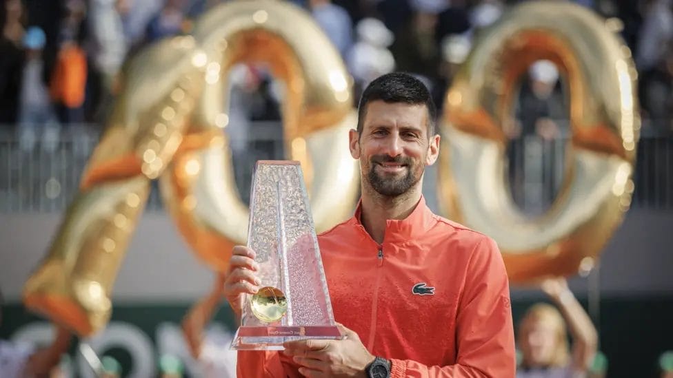 Novak Djokovic makes history with hard-fought Geneva victory
