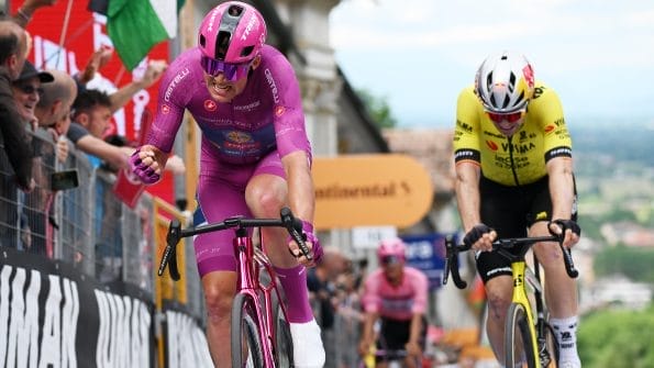 Kasper Asgreen wins dramatic Giro d'Italia stage as crash alters general classification