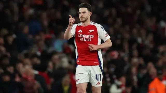  Arsenal’s Declan Rice didn’t sugarcoat it