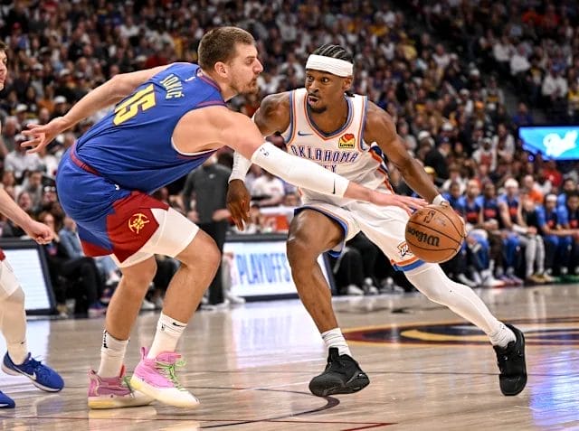 Nuggets Win Overtime Thriller in Game 3 Against Thunder 2 the Nuggets found themselves trailing 56-51 at halftime