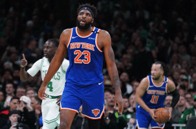 Karl-Anthony Towns Shrugs Off Injury Concern After Knicks’ Game 3 Loss to Celtics 2 Karl-Anthony Towns Shrugs Off Injury Concern After Knicks’ Game 3 Loss to Celtics