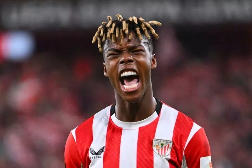 Nico Williams scored a huge goal for Athletic Club against Rangers amid Arsenal transfer links (Image: (AP Photo/Miguel Oses))

