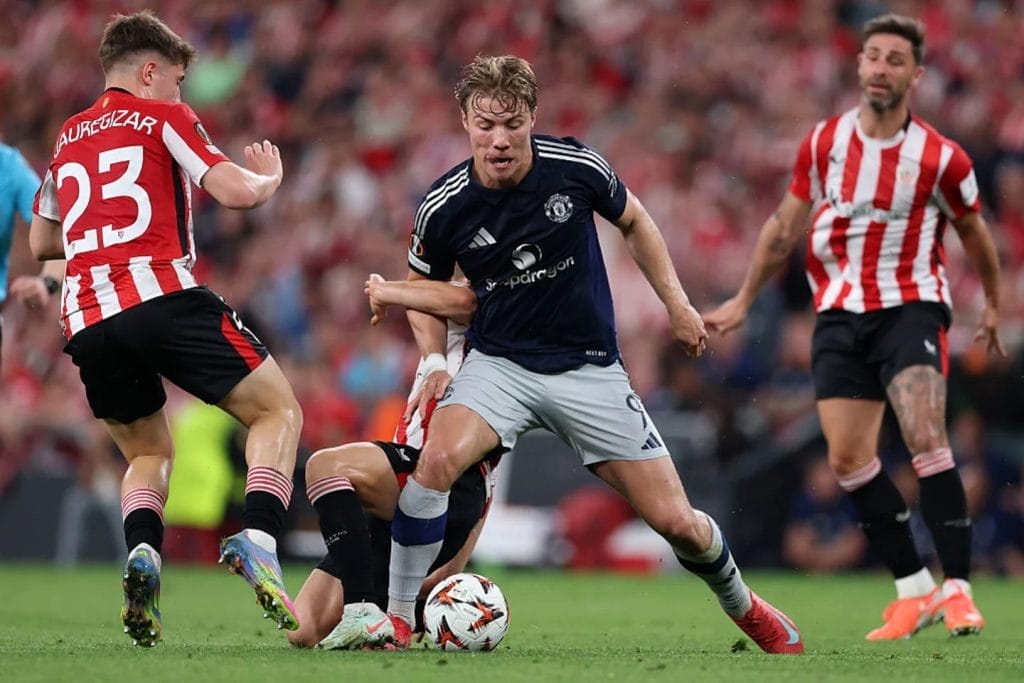 Ruben Amorim Makes Bold Rasmus Hojlund Claim After Athletic Club Display 2 Hojlund played a pivotal role in Man Utd's win in Bilbao / Clive Brunskill/GettyImages
