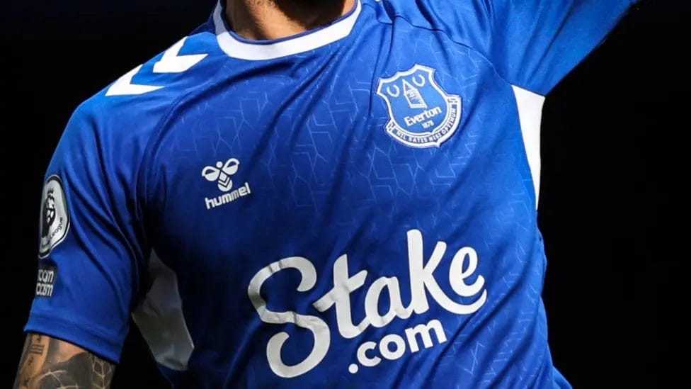 Four Premier League clubs warned over gambling sponsors 2 Everton were contacted by the Gambling Commission in February over their shirt sponsor