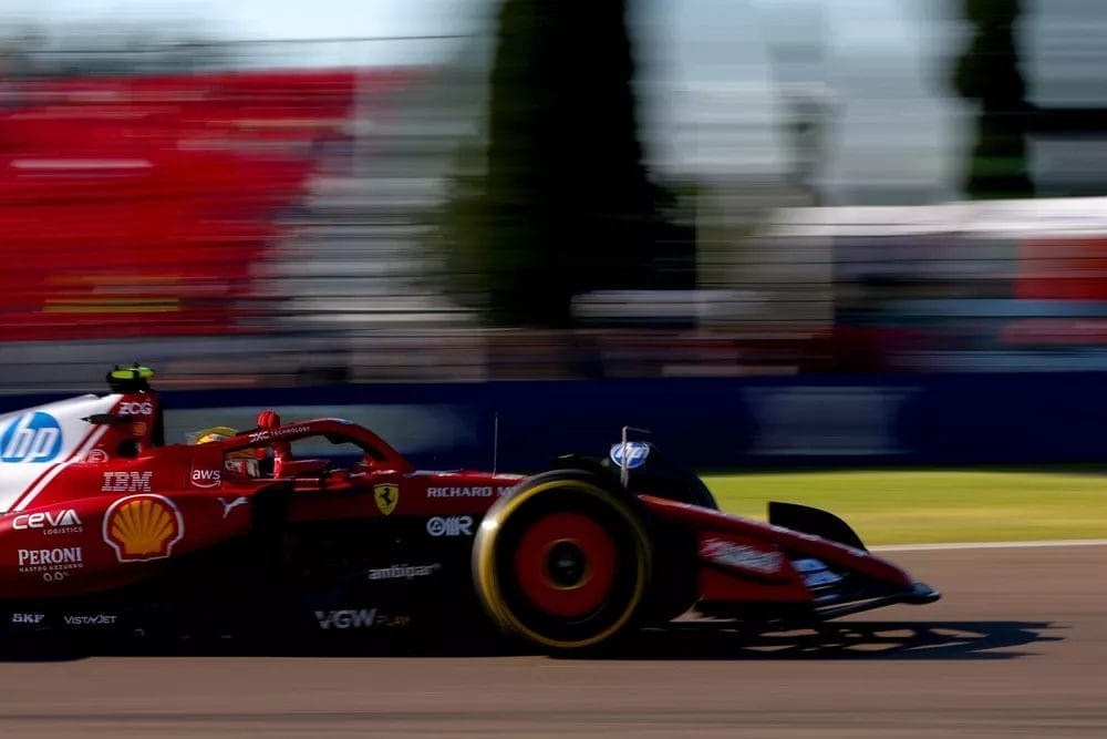 Ferrari Facing a Tough Saturday at Imola: 2 Lewis HamiltonFerrari
