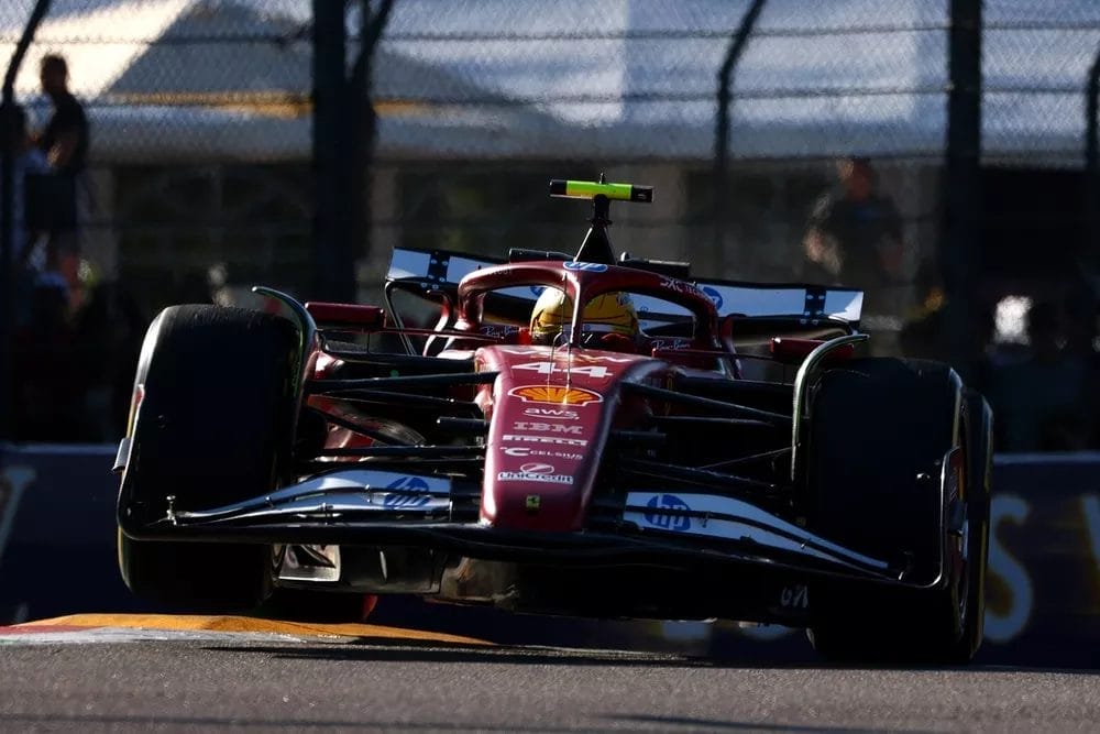 Ferrari Facing a Tough Saturday at Imola: 3 Lewis HamiltonFerrari