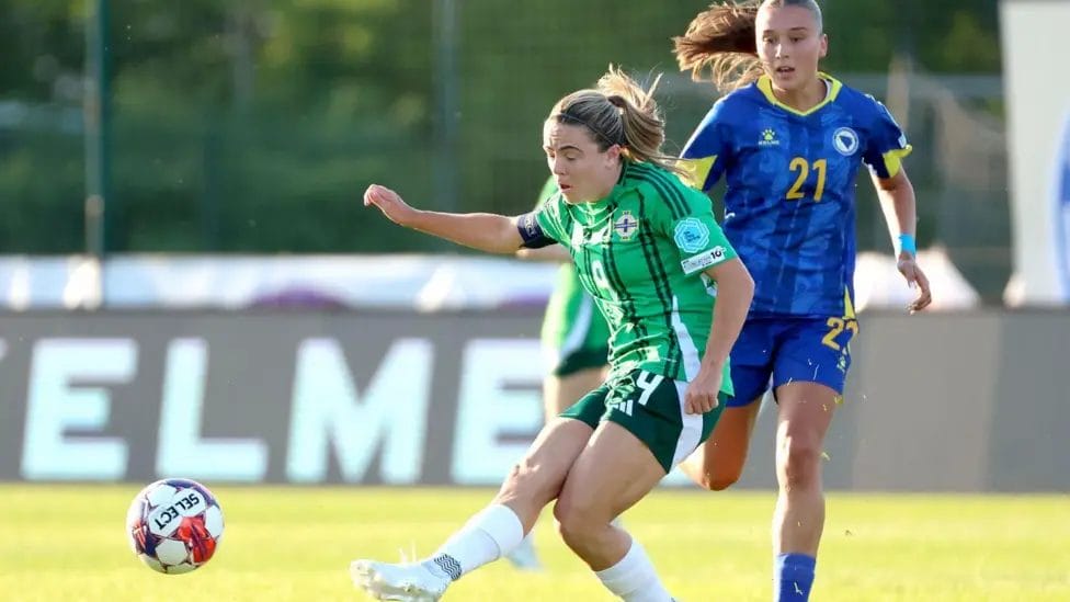 Simone Magill, who also scored twice in the reverse fixture in February, netted the opening goal in Zenica
