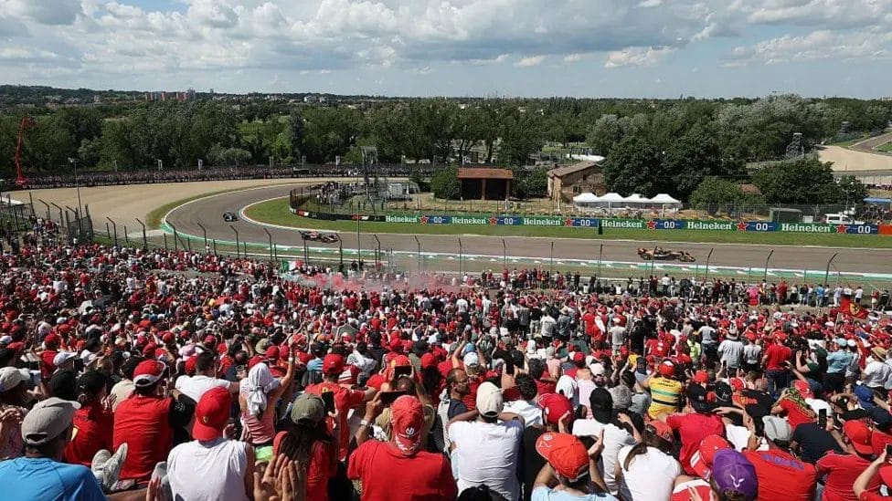 The 2025 Emilia-Romagna Grand Prix in Imola attracted a record weekend crowd of 242,000 fans


