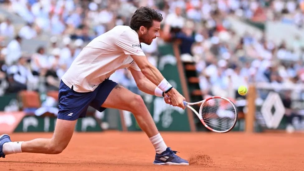Norrie is only the fourth British man - after Greg Rusedski, Tim Henman and Andy Murray - to reach the last 16 at all four majors in the Open era

