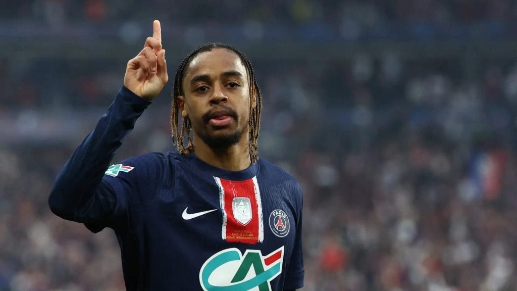 Bayern Munich Plot Summer Bids for Bradley Barcola and Nico Williams but Transfers for PSG and Athletic Club Stars Held Up by Leroy Sane and Kingsley Coman Uncertainty 2 FBL-FRA-CUP-PSG-REIMS-FINAL