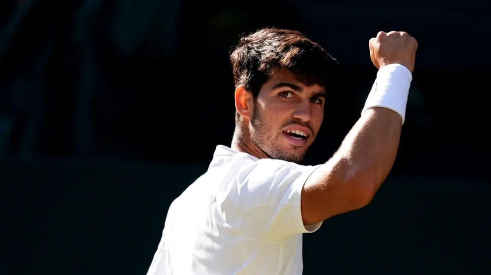 Carlos Alcaraz has won 33 of the 36 Tour-level grass-court matches he has played