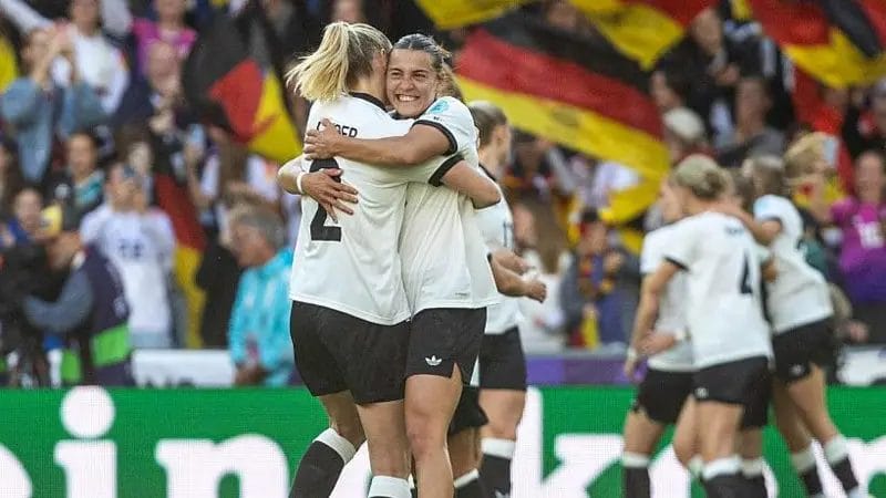 Carlotta Wamser was making only her fourth appearance for Germany