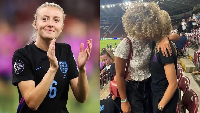 Elle Smith Embraces WAG Role as Leah Williamson Leads England to Euro 2025 Final 1 Elle Smith has got into full WAG mode at Euro 2025, sporting a custom England shirt and sharing a semi-final victory hug with Leah Williamson.