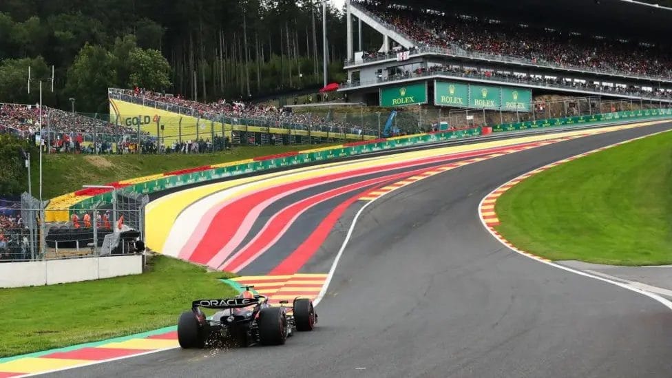 Red Bull's Max Verstappen has won three of the past four Belgian Grands Prix at the famous Spa-Francorchamps circuit

